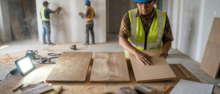 Hasil Finishing Berbeda Antar-Tukang? Buat Standar Sampel Pengamplasan dengan Hamplas Norton