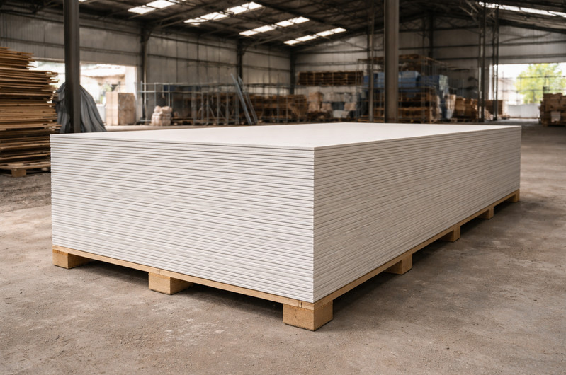 Susunan rapi kalsiboard