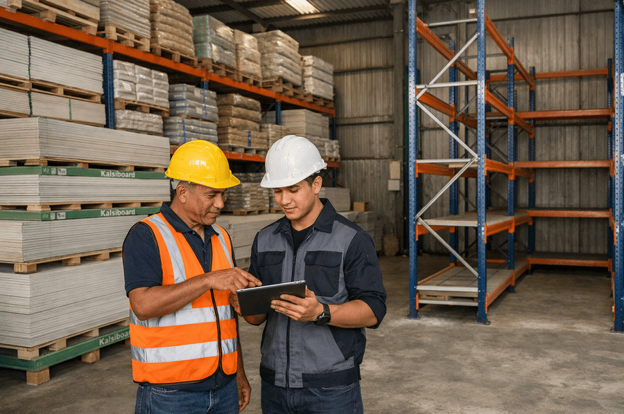 Gudang bahan bangunan