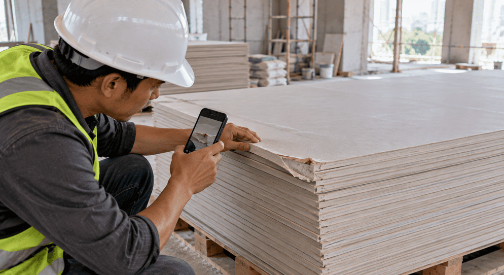 Layer gypsum